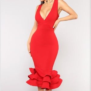 Red Party Dress
